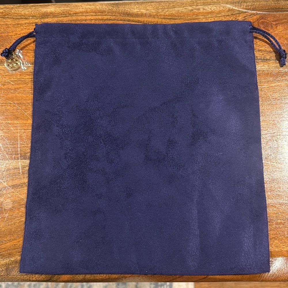 Tory Burch authentic purple Bag Fabric Pouch for wallet/ small purse / keychain